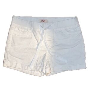 LEI Women's White Cargo Shorts